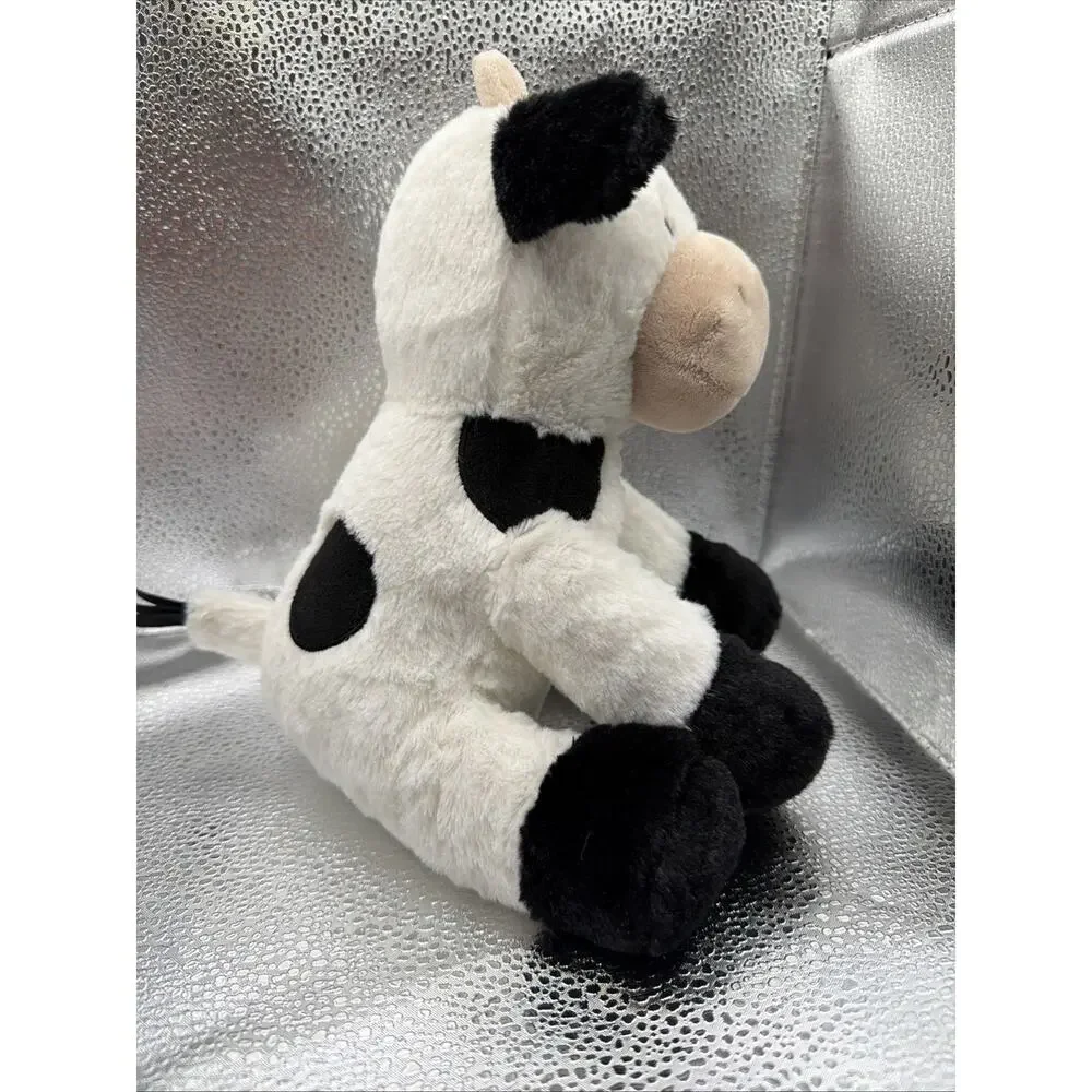 Carters Black and White Cow Waggie Wind Up Musical Plush Hey Diddle Diddle